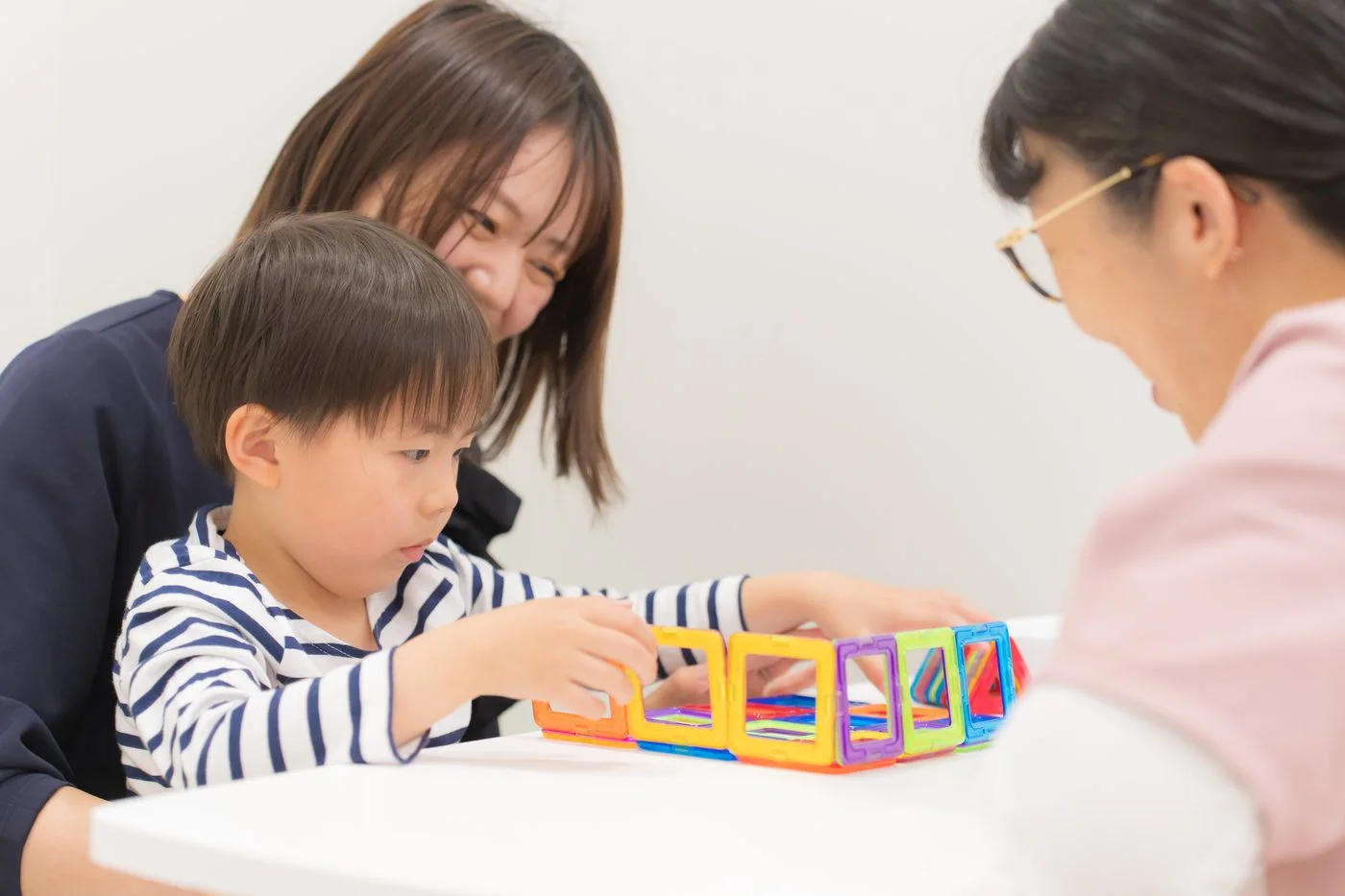 お子さんが安心して過ごせる診療スペース