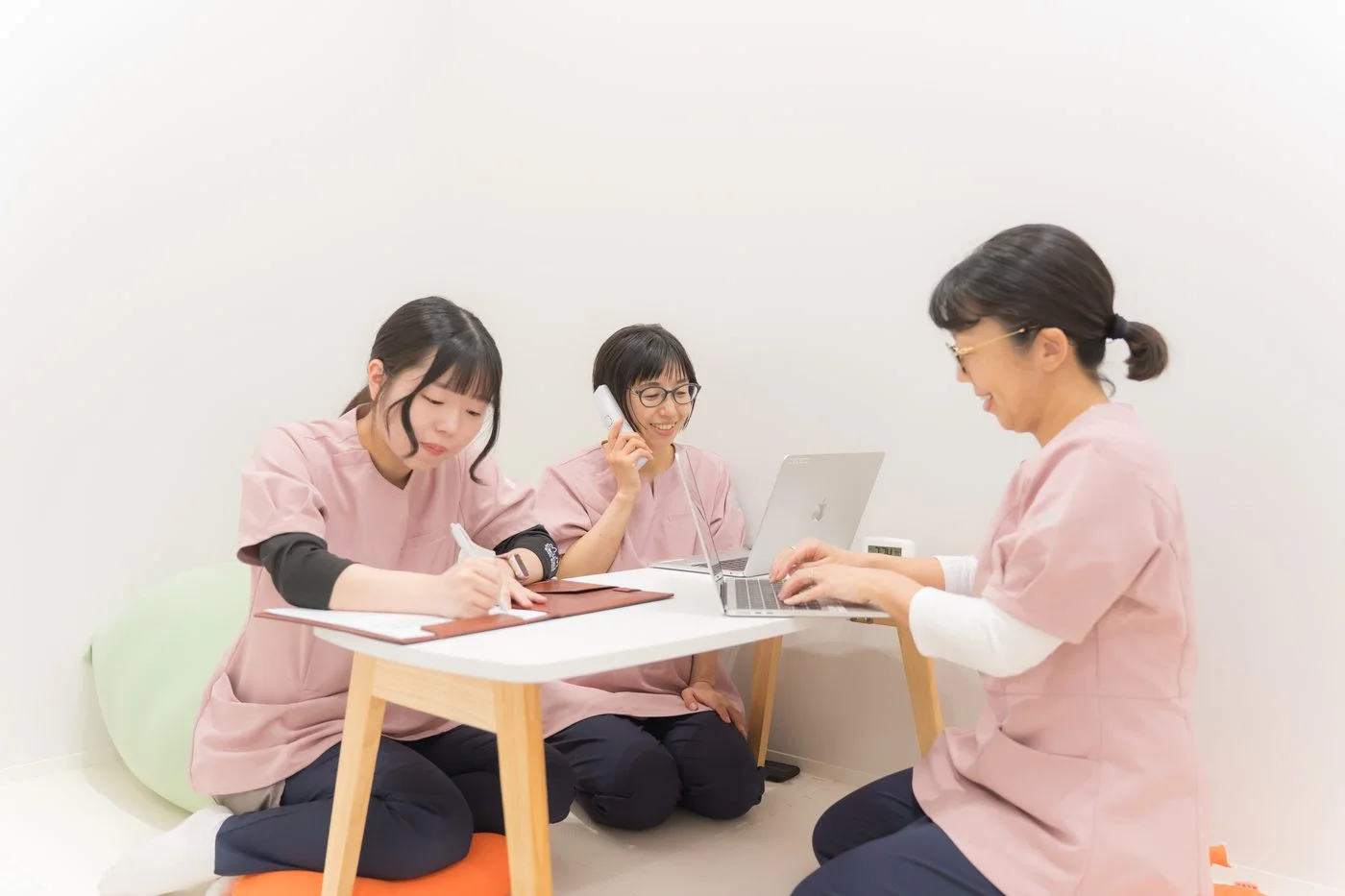 お子さんとご家族を支えるスタッフ