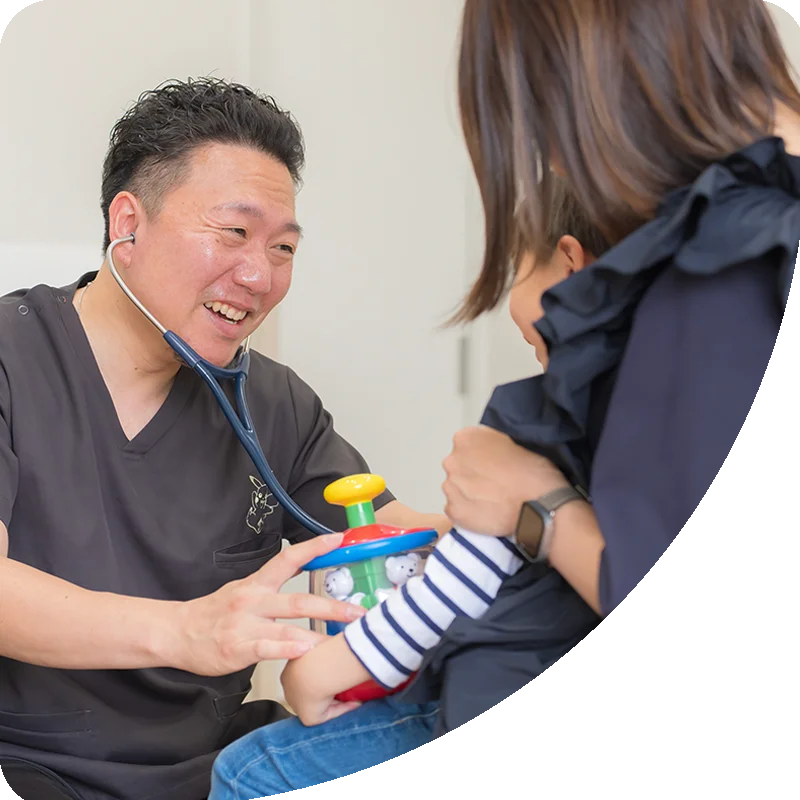 診察のようす